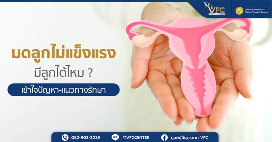 ภาวะมดลูกไม่แข็งแรงมีลูกได้ไหม ส่งผลต่อการตั้งครรภ์ได้