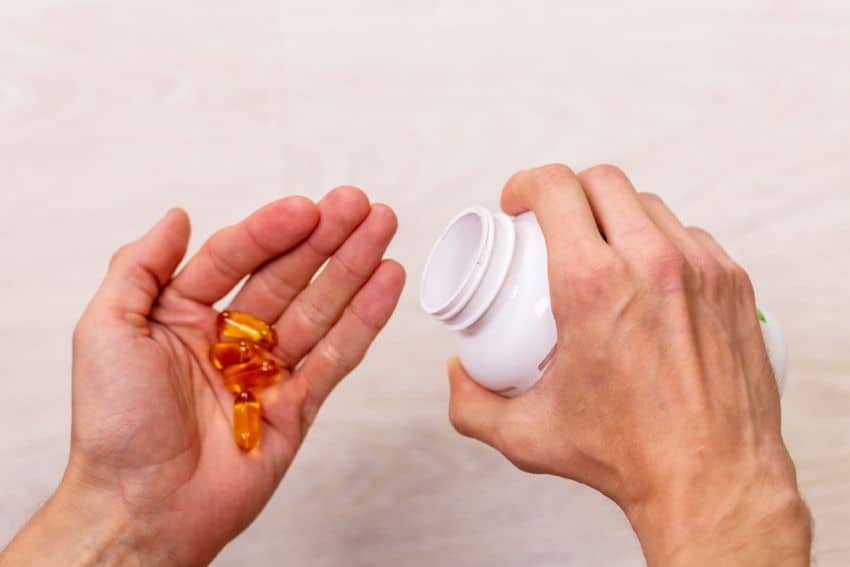 Men taking zinc mineral supplements for sperm enhancement