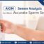 Man undergoing semen analysis